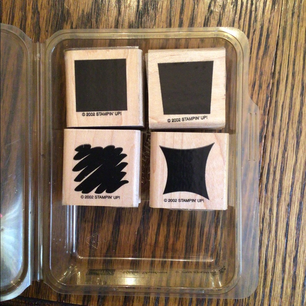 Alpha Shadows rubber stamp